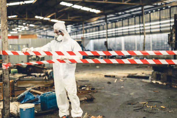 Professional Biohazard technician working in Mills, WY